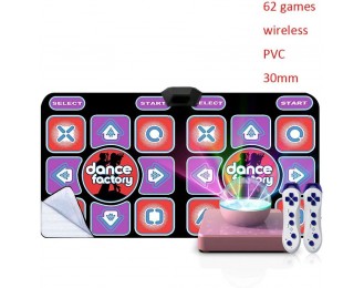 Dance mat Quality 2020 for Dancers, Wireless Two People for  PC-TV Dual-use Interface 62 Running Game Household Somatosensory Dance Dance Revolution -zhibiao