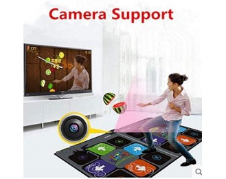 Camera Support Double Dance Mat Pad for Tv USB Computer Step Game Rug Dual User Hd 11mm Dancing Machine Yoga Mat with Two Handle