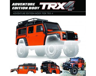  8011A Land Rover Defender Body, Adventure Orange: TRX-4