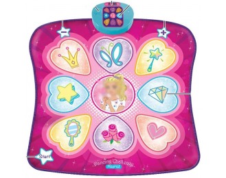 Dance mat Best Gift 2020 Children's Day Gift, Early Childhood Educational Enlightenment for Kids Girls and Young Children Baby Girl Toys -Musical (Color : Pink)