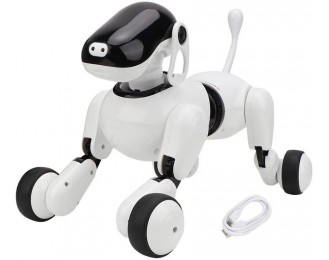 Cuque Robot Dog, Intelligent Early Education Smart Touch Voice Electric Robot Dog for Gift Children Toy