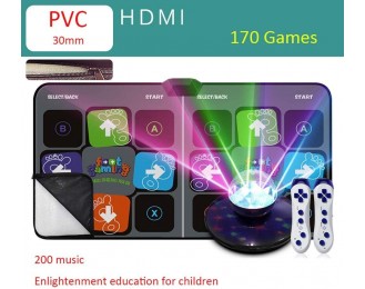 Dance mat Best Gift for Dancers at ,200 Music  Somatosensory Dancing Machine Game for s PC-TV Dual-use Interface 170 Running Game -Musical