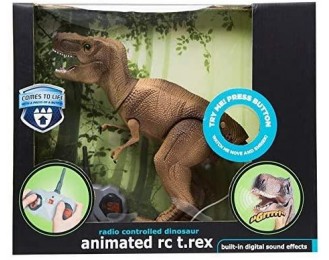 Black Series Animated Radio Control T-Rex Dinosaur RC