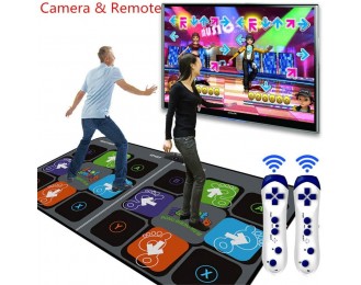 Dance mat Double, Somatosensory Game Machine HD Quality, 3D Anime Mode, Unlimited Downloads of Songs and Games, Household Parent-Child Education Gift
