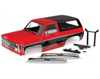  8130R - TRX-4 1979 Chevrolet Blazer Pre-Cut Body, Complete, Red