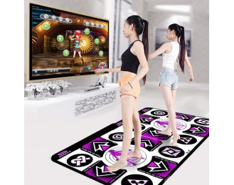 Beauty Non-Slip Dancing Step Dance Mat Pad, Double User Dance Mats Dancer Step Pads Sense Game English for PC TV