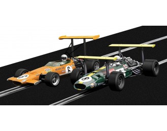  C3589A McLaren M7C & Brabham BT26A Legends Limited Edition Twin Pack  Cars (1:32 Scale)