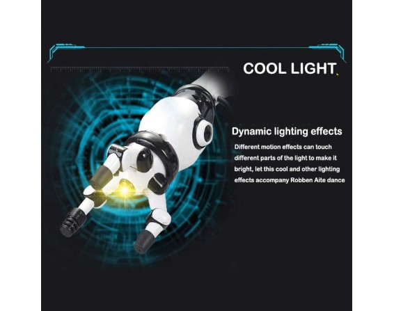 ACOC Robot RC Remote Control Intelligent Robot Intelligent Programming Gesture Sensing Robot, Dancing Singing Walking RC Toy with Rechargeable Battery for Children Kids Entertainment