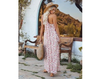 Gianni Floral Pocketed Maxi Dress